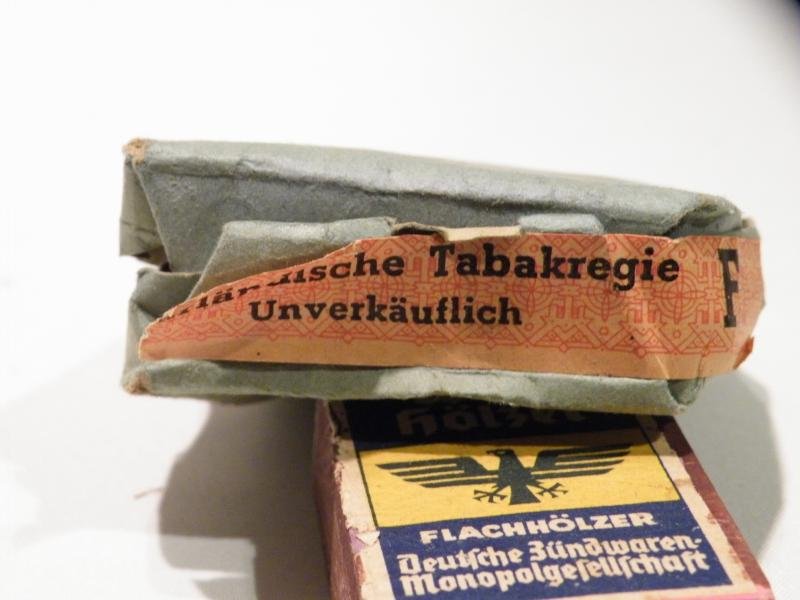 WW2 Era German Cigarettes and Matches. — image 2