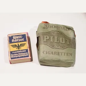 WW2 Era German Cigarettes and Matches.