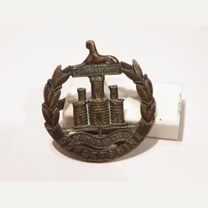 WW1 Era Dorset Regiment Officers Cap Badge,