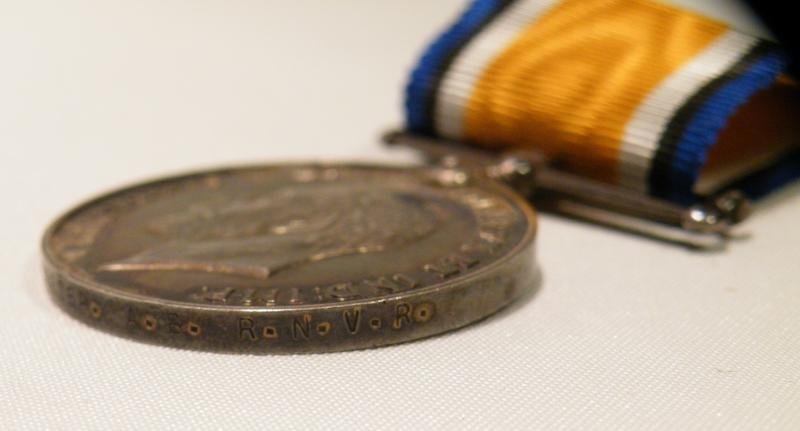 WW1 BWM to Reeder RNVR RND Howe / Drake Battalion. — image 5