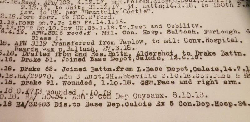 WW1 BWM to Reeder RNVR RND Howe / Drake Battalion. — image 6