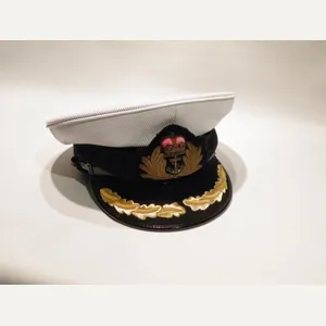 QEII Royal Navy Captain's Dress Cap.