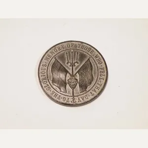 Large Size Battle of Jutland Medallion.