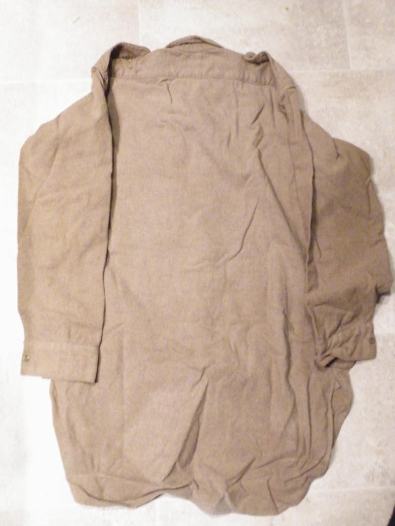 WW2 Era Kakhi Serge Shirt — image 2