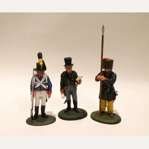 Three Vintage Del Prado Painted Die Cast Figures – Austria …