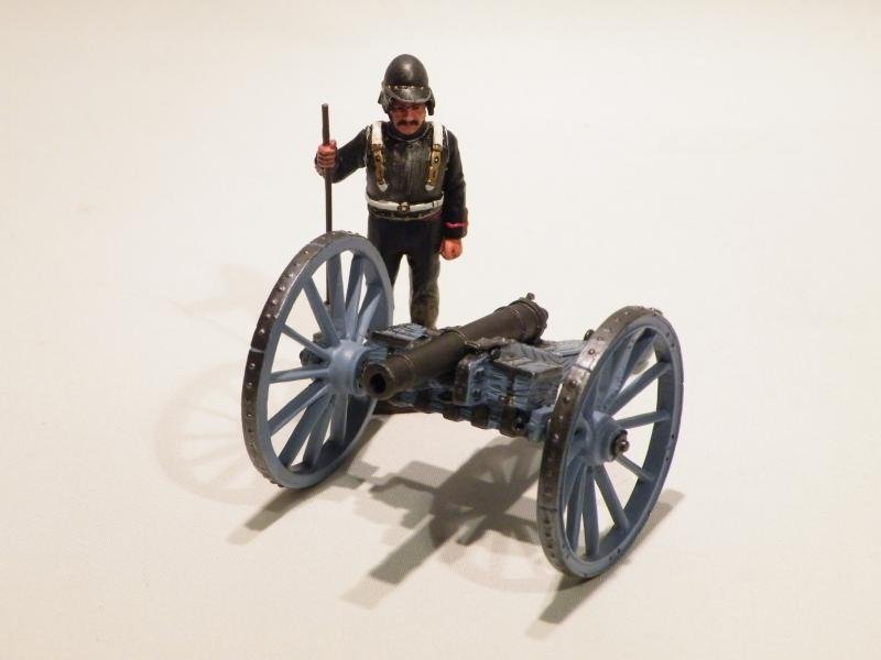 Two Vintage Del Prado Painted Die Cast Pieces – British Cannon — image 2