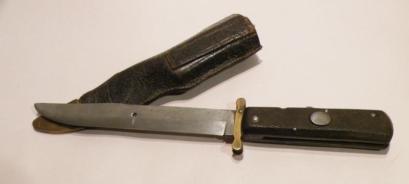 Scarce Victorian Officers Folding Knife.