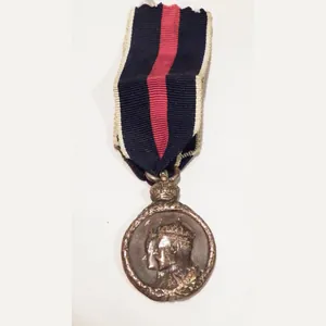 Rare Bronze Edward VII Coronation Medal 1902