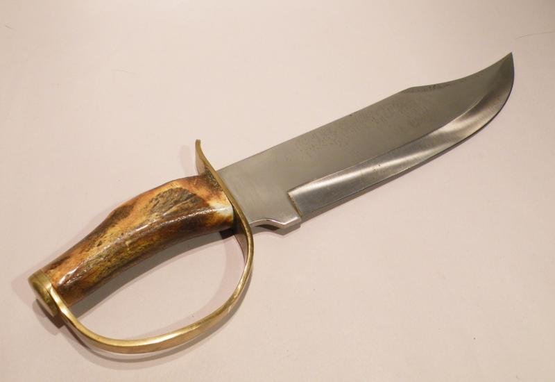 Vintage Colt Rough Rider Bowie Knife Colonel Mosby Tribute. — image 3