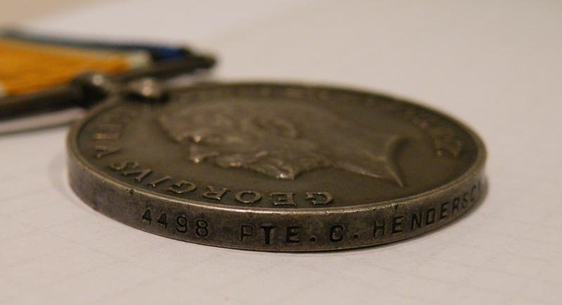 WW1 Pair to Henderson A & S H 1/6th (Renfrewshire) Battalion. — image 5