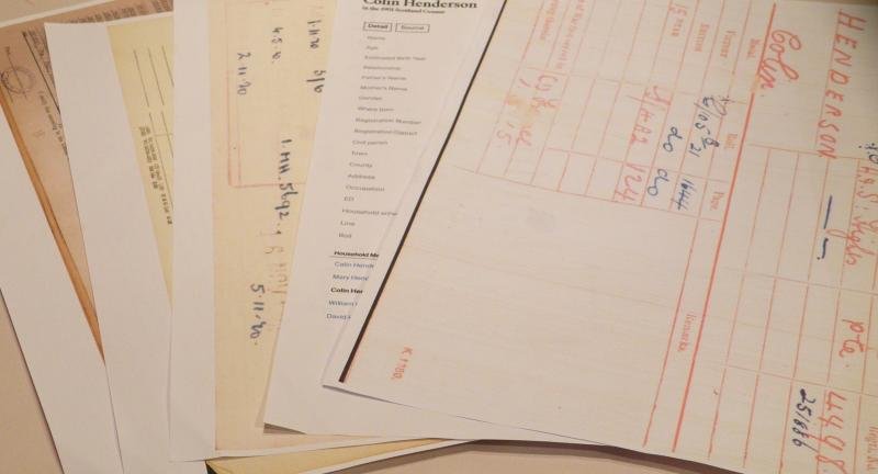 WW1 Pair to Henderson A & S H 1/6th (Renfrewshire) Battalion. — image 7