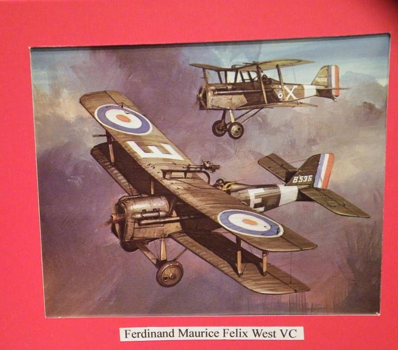 Rare Original Signature of Ferdinand M F West VC RFC. — image 2