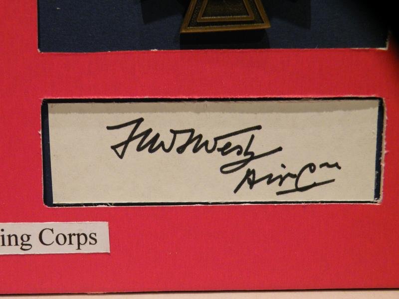 Rare Original Signature of Ferdinand M F West VC RFC. — image 5
