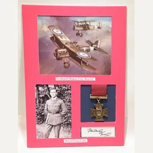 Rare Original Signature of Ferdinand M F West VC RFC.