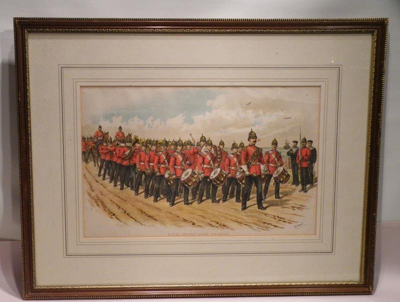 Framed and Glazed Print by Richard Simkin - RMLI