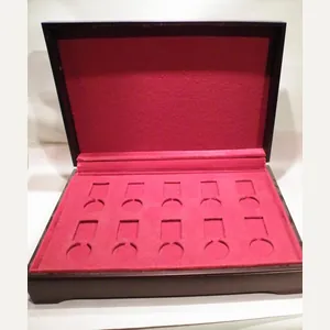 Handy Wood Cased Medal Display/Storage Box