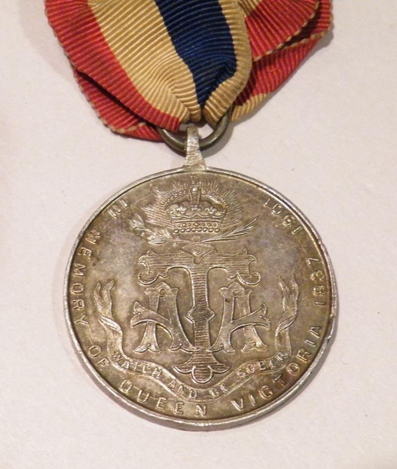 1897 Victorian Army Temperance Association Medal. — image 3