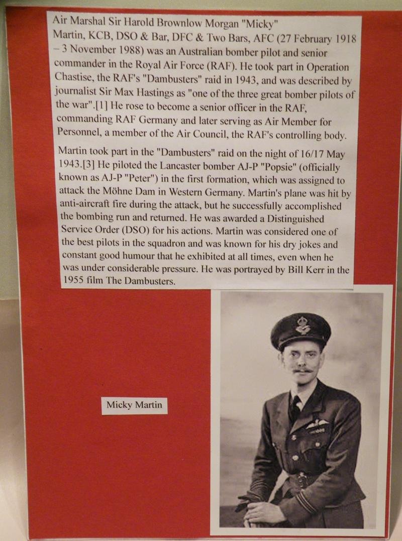 Original Signature Micky Martin – Dambuster. — image 5