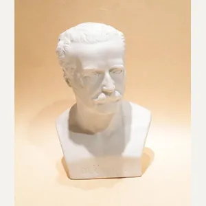 Antique Berlin Porcelain Parian Bust of General Blucher