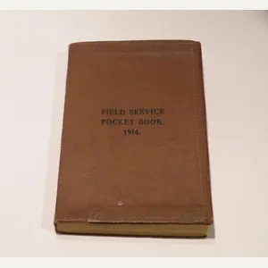 WW1 1914 Dated Field Service Officers Pocket Book