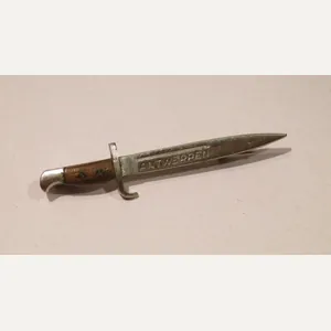 Miniature Vintage German/Belgian Bayonet Brooch – Antwerpen