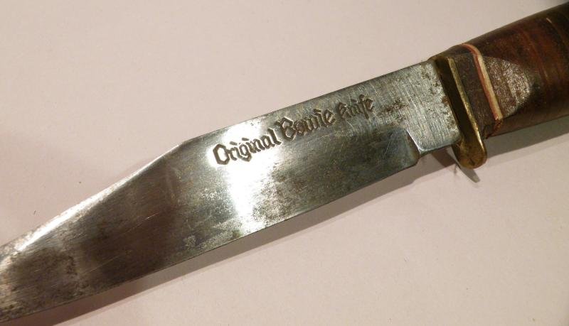 Vintage Original Bowie Knife by Solar. — image 5