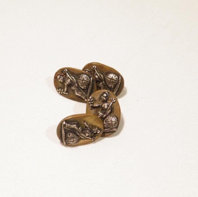 Pair Norfolk Regiment Cufflinks.