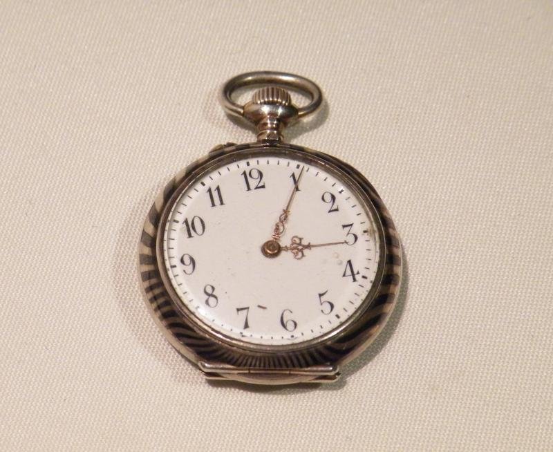 Antique Niello silver Fob Watch. — image 2