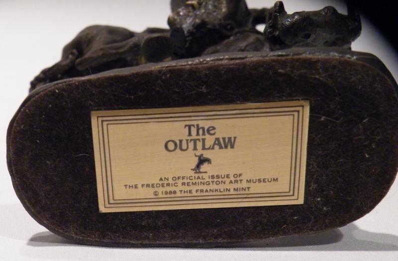 Bronze Sculpture 'The Outlaw' Frederick Reminigton. — image 4