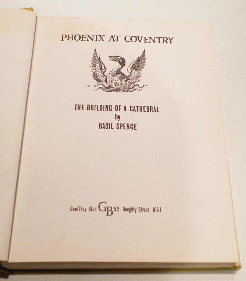 Book – Coventry Interest – Rare Author Signed Phoenix at Coventry — image 2