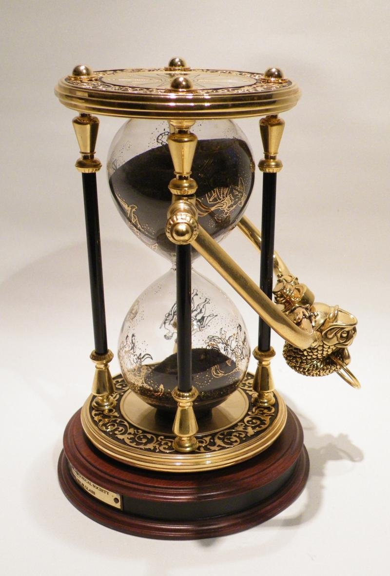 Vintage Franklin Mint – The Discovery Hourglass — image 4