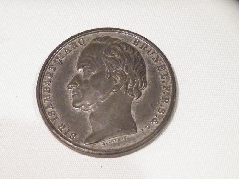Victorian Thames Tunnel Medallion 1842. — image 2