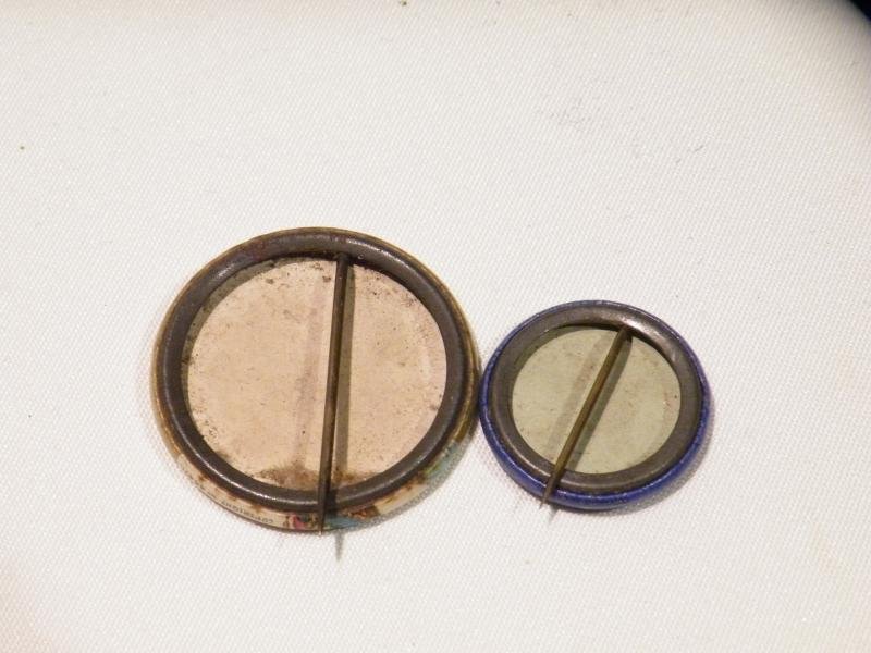 2x Edward VII Coronation Badges. — image 2