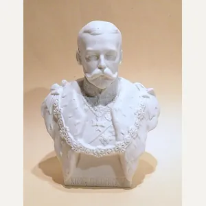 Antique Parian Bust of King George V