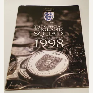 1998 Official England Squad Medal Collection – Complete