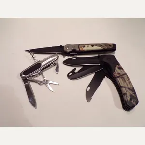 Two Multi Bladed Pocket Knives and one Other