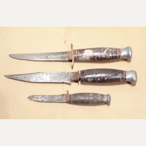 3 Rogers Type Utility Knives.