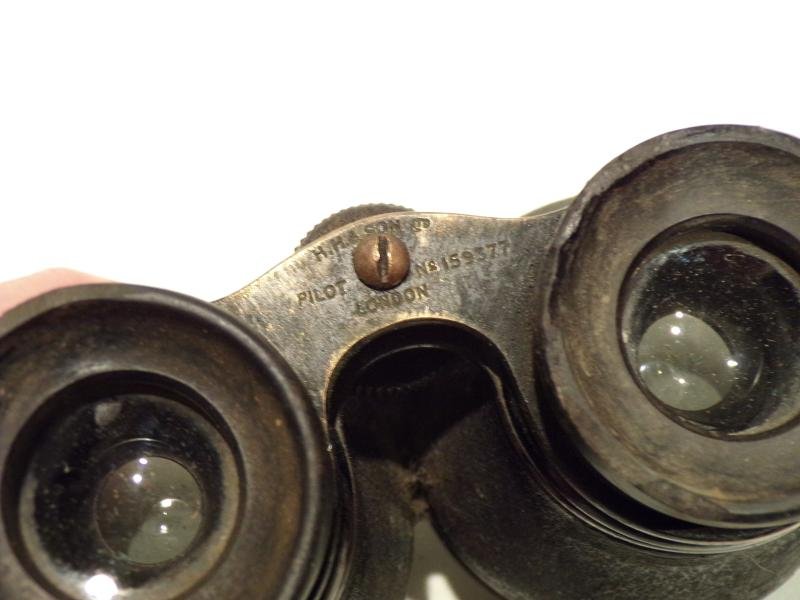 WW1 Era H H & Sons Ltd 'Pilot' Binoculars in 1914 Case — image 5