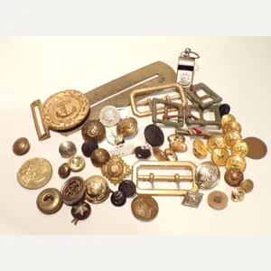 Mixed Buttons, Buckles etc