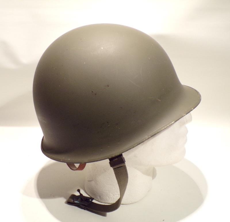 Cold War Belgian M1 Helmet. — image 3