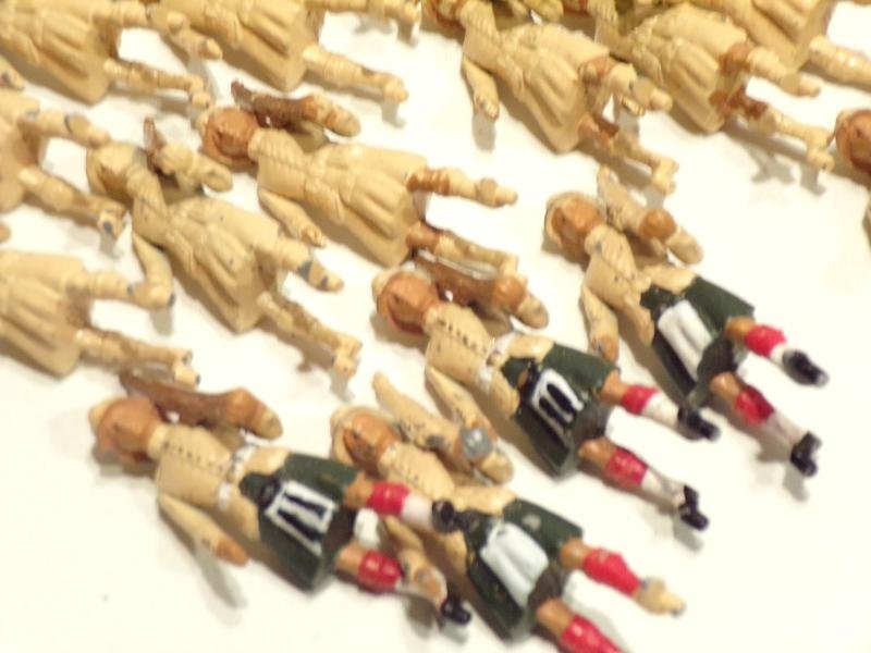 Collection of Vintage Part Painted Lead Soldiers — image 3