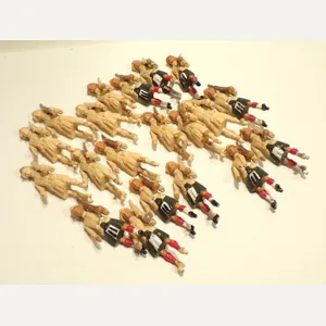 Collection of Vintage Part Painted Lead Soldiers