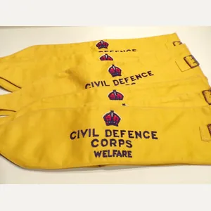 10 x Civil Defence Armbands – Welfare.