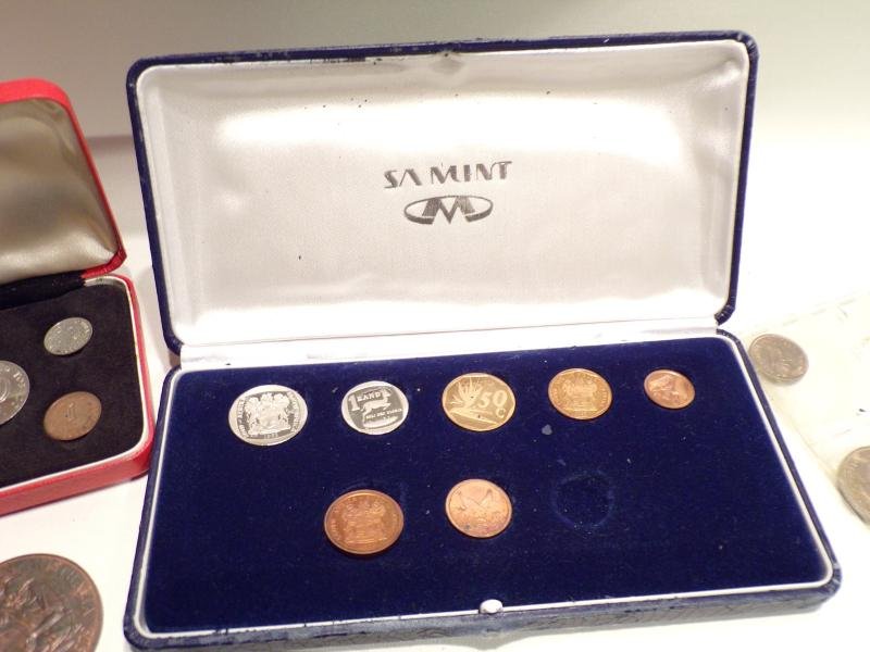 Collection of Mixed World Mainly Cased Vintage Coinage — image 3