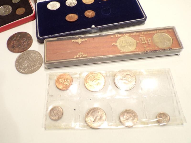 Collection of Mixed World Mainly Cased Vintage Coinage — image 4