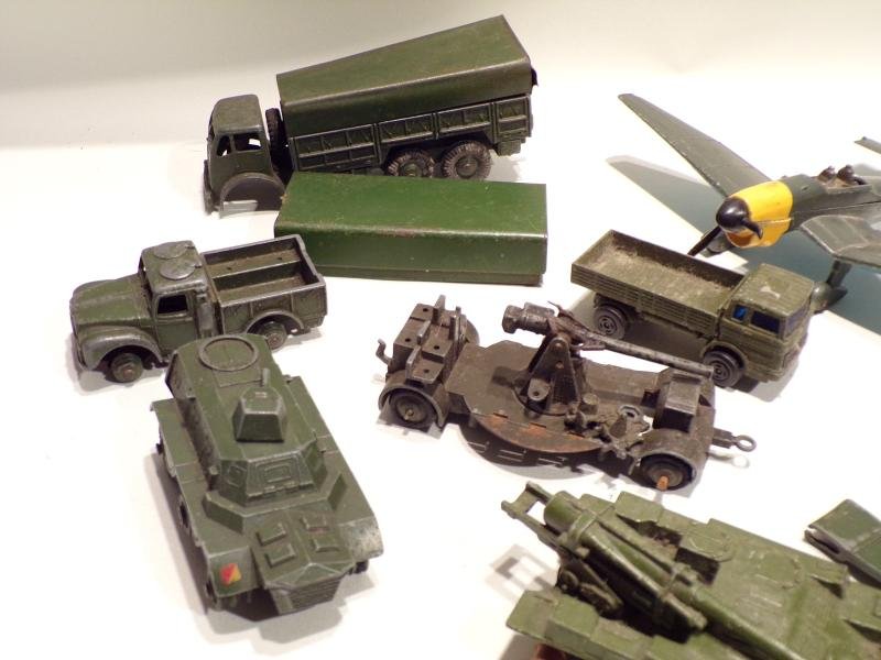 Good Collection of Vintage Dinky and Matchbox Military Vehicles — image 2
