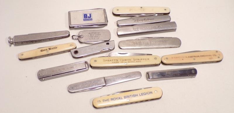 14 Vintage Advertising Knives. — image 5
