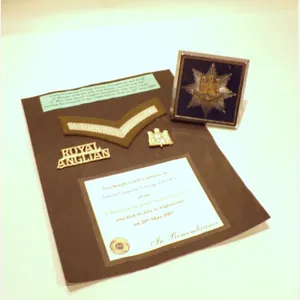 Royal Anglian Regiment Car Badge & Memorial