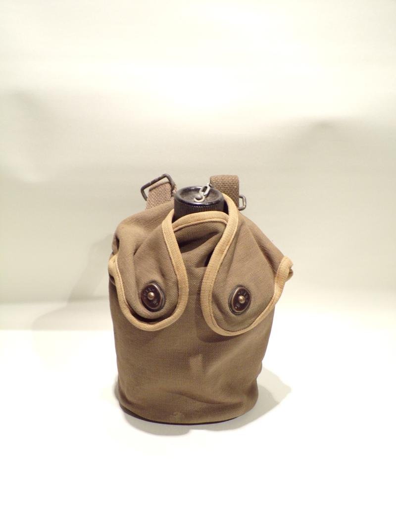 1950's French Army Water Bottle. — image 2