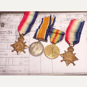 WW1 1914/15 Star Trio to Stubbs RNR & 14/15 Star …